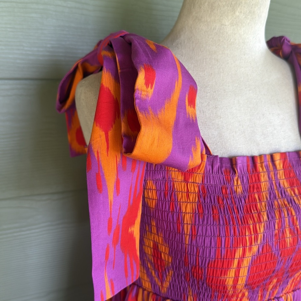 Sheridan French “Kelly” Dress in Sunset Ikat - Picture 3 of 9